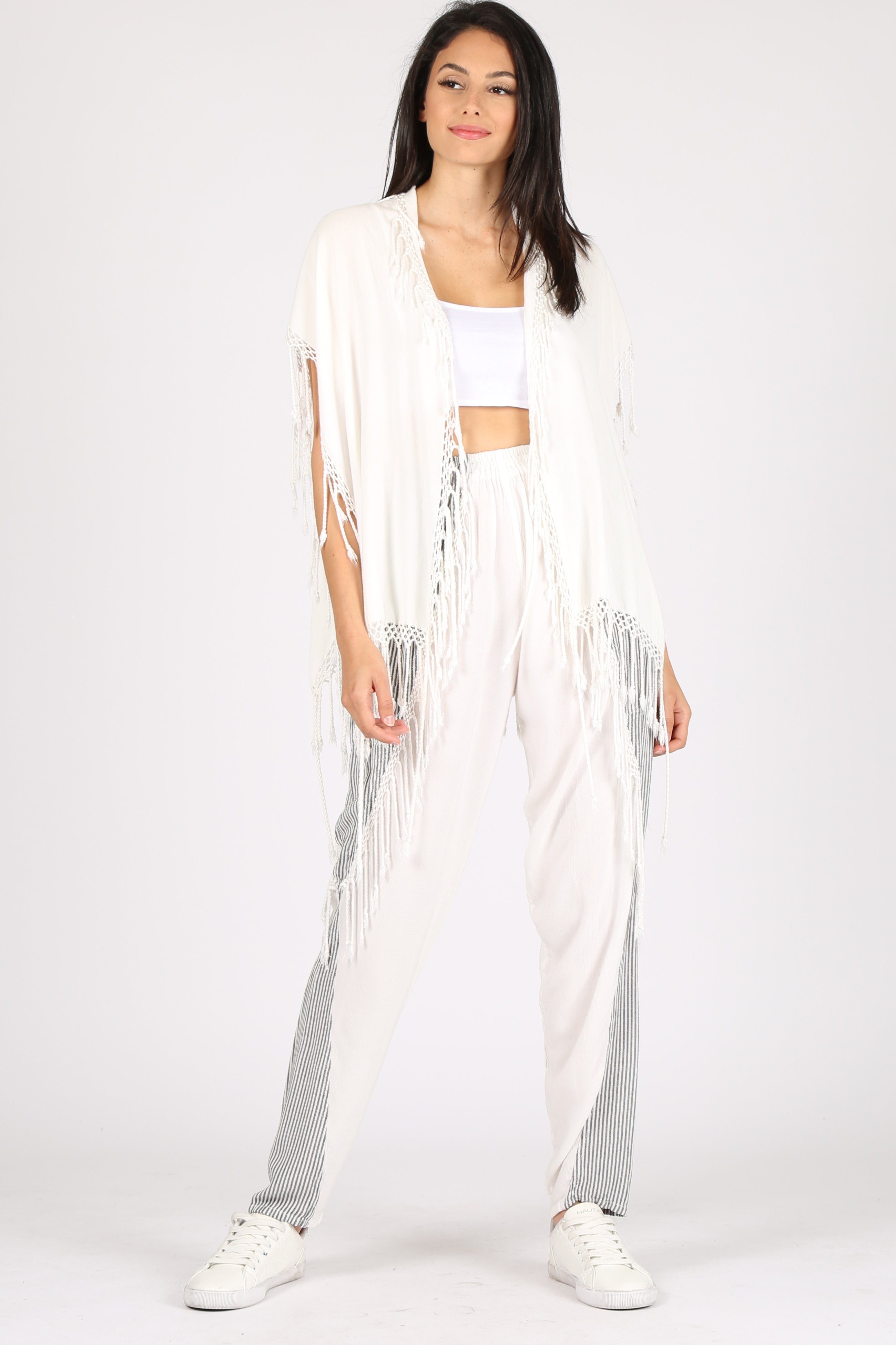 Casa Fringe Vest