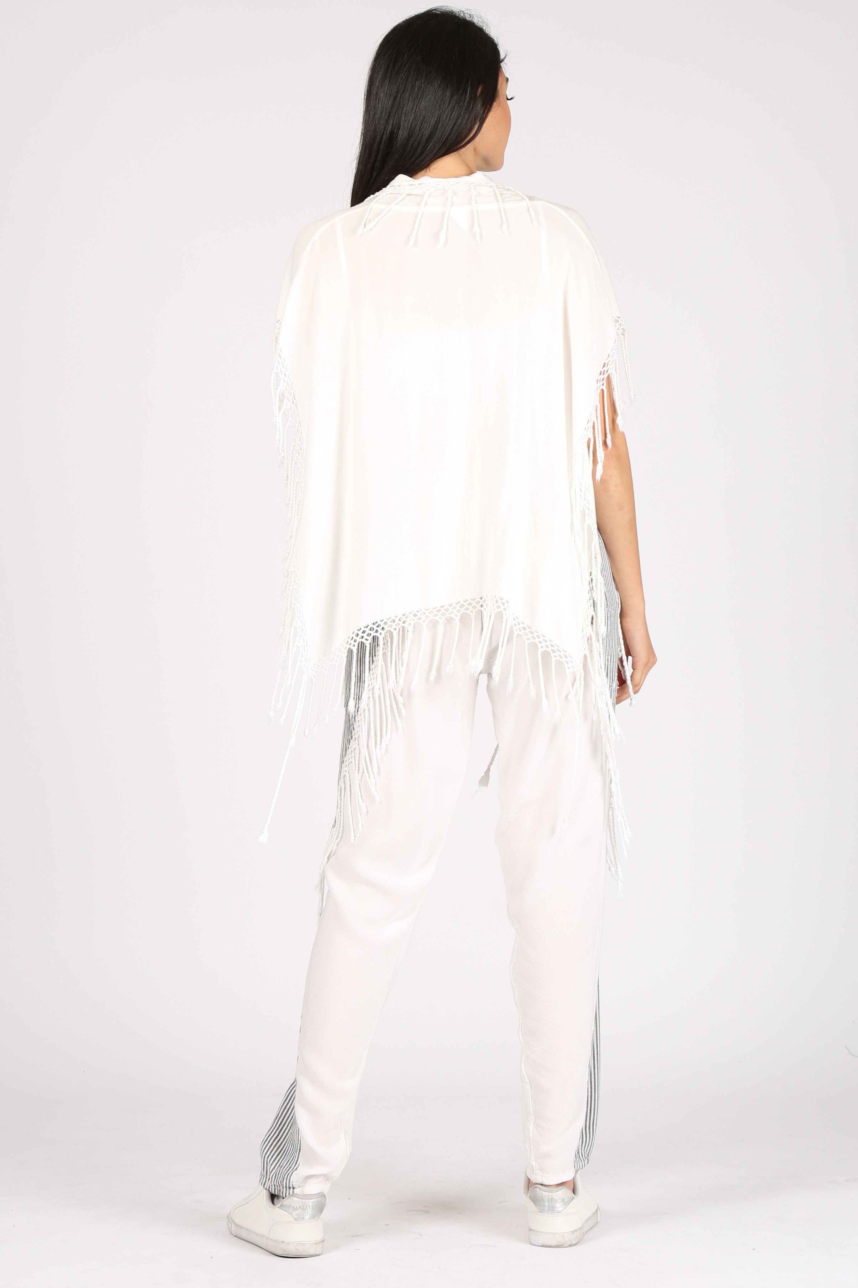 Alea Pant x Casa Fringe Vest